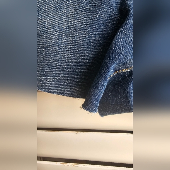 George Distressed Denim Jeans SHORT Hight Waist size 10 - Picture 3 of 6